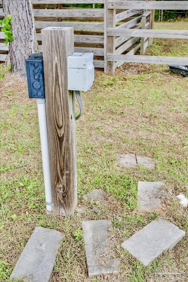 details with fence