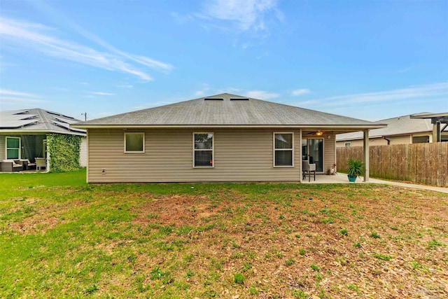 5853 Fairlands Rd, Milton, FL 32583 - back of house featuring a patio area