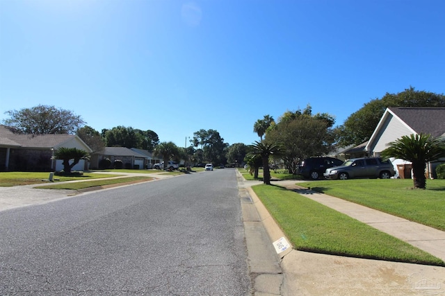 view of road