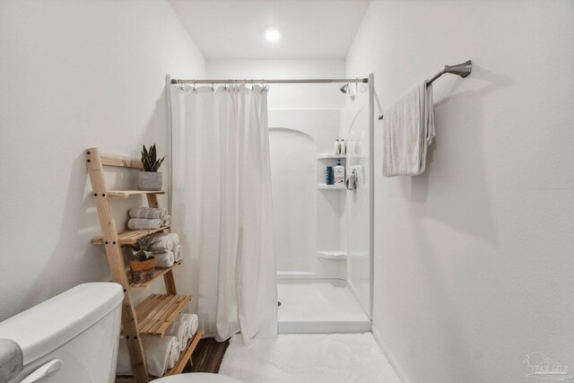 4348 Jitterbug St, Milton, FL 32583 - bathroom with toilet and a stall shower