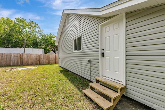214 Thayer Ave, Pensacola, FL 32507 - exterior space featuring a yard and fence