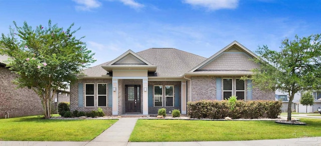 5936 Huntington Creek Blvd, Pensacola, FL 32526 - craftsman house with brick siding and a front lawn