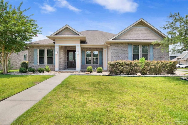 5936 Huntington Creek Blvd, Pensacola, FL 32526 - view of front of home with brick siding and a front yard