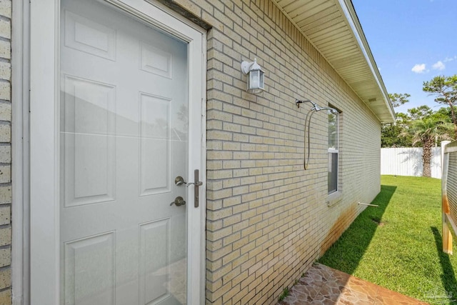 2006 Costa Verde Ct, Navarre, FL 32566 - view of exterior entry with brick siding