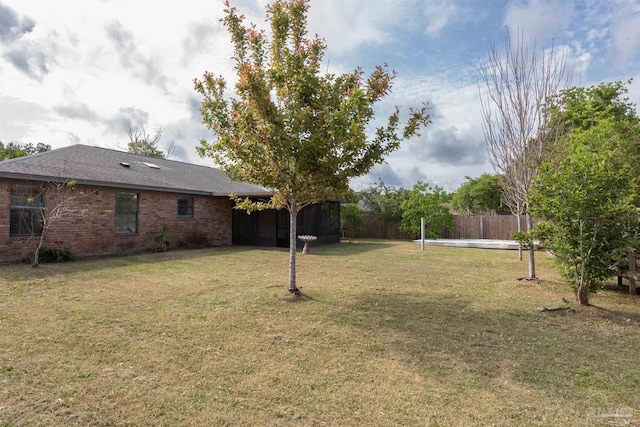 10104 Clearsound Dr, Pensacola, FL 32506 - view of yard with fence