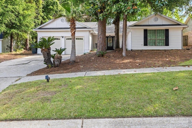 4308 Northpointe Way, Pensacola, FL 32514 - single story home featuring concrete driveway, a garage, and a front yard