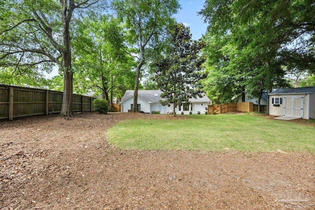 4308 Northpointe Way, Pensacola, FL 32514 - view of yard with a shed and an outdoor structure