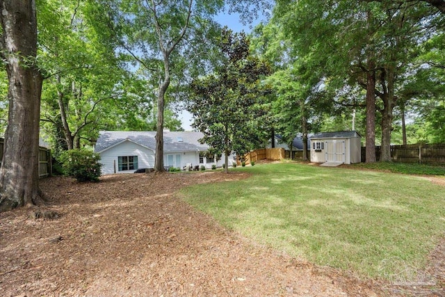 4308 Northpointe Way, Pensacola, FL 32514 - view of yard with a shed and an outbuilding
