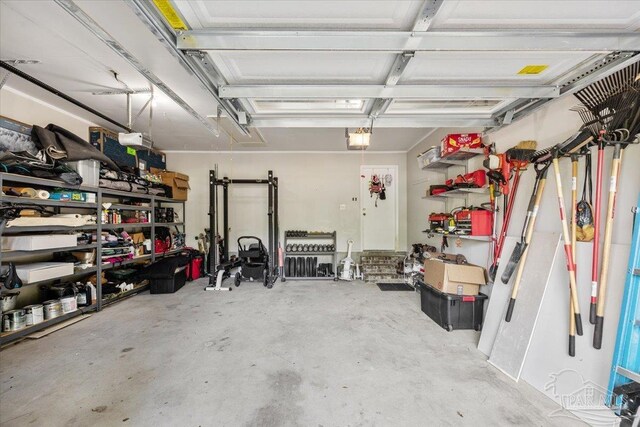 4308 Northpointe Way, Pensacola, FL 32514 - garage featuring a garage door opener