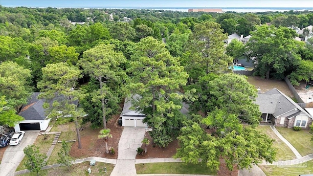 4308 Northpointe Way, Pensacola, FL 32514 - drone / aerial view of a heavily wooded area
