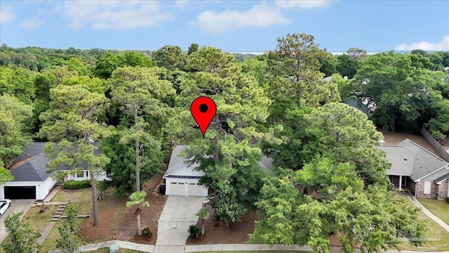 4308 Northpointe Way, Pensacola, FL 32514 - view of property location featuring a heavily wooded area