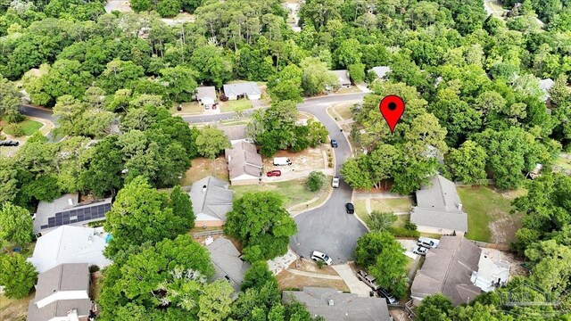 4308 Northpointe Way, Pensacola, FL 32514 - aerial overview of property's location with nearby suburban area