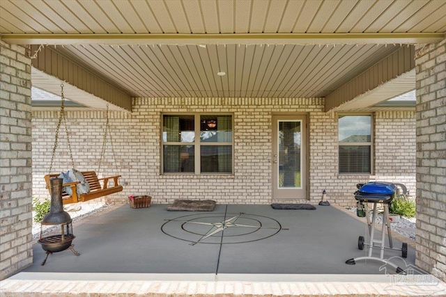 view of patio