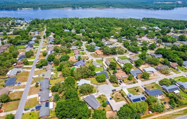 7837 Skyview Blvd, Navarre, FL 32566 - aerial view of residential area featuring a large body of water