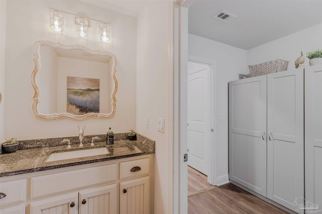 2849 Pga Blvd, Navarre, FL 32566 - bathroom with wood finished floors and vanity