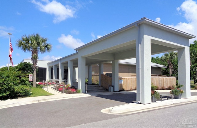 2849 Pga Blvd, Navarre, FL 32566 - view of front of home featuring stucco siding