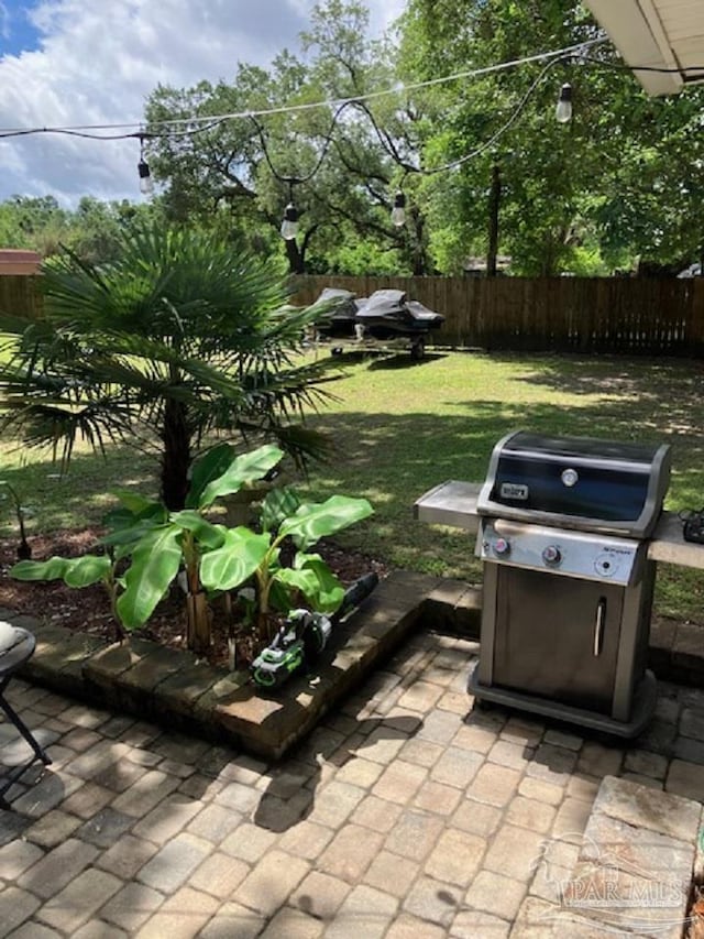 4316 Floridatown Rd, Pace, FL 32571 - view of patio / terrace with grilling area
