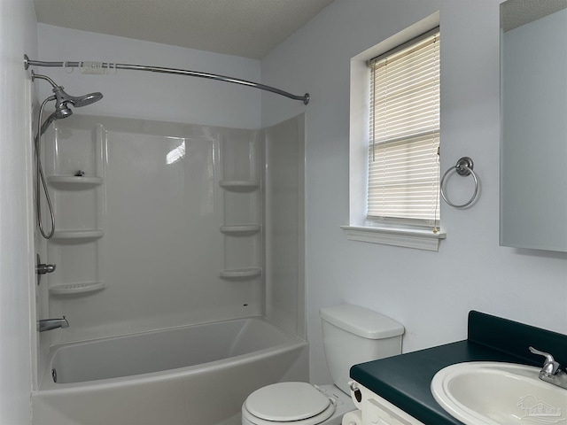 4885 Mayo Cir, Pace, FL 32571 - full bathroom featuring vanity, toilet, and shower / bathtub combination