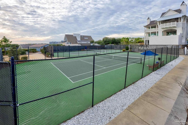 view of sport court