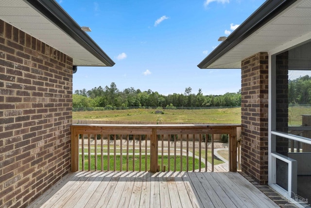 5619 Burr St, Milton, FL 32570 - view of wooden terrace