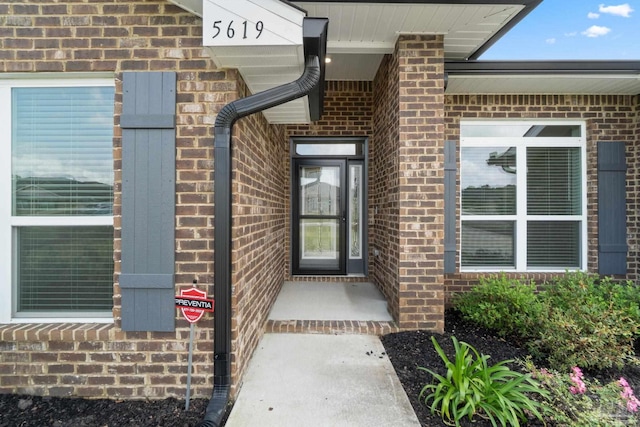 5619 Burr St, Milton, FL 32570 - property entrance with brick siding