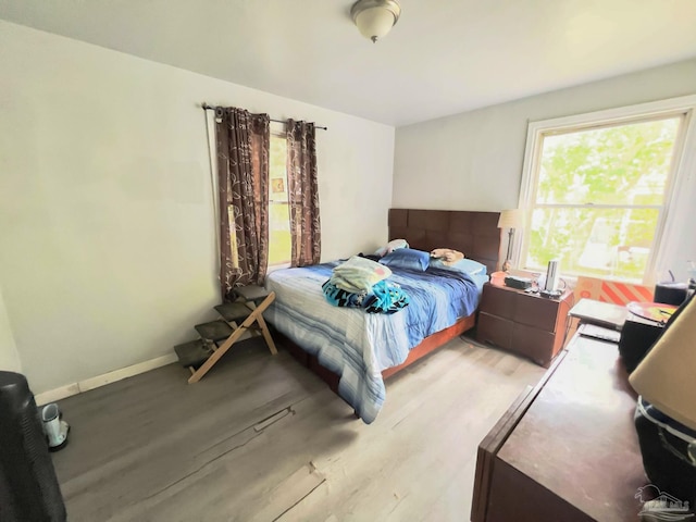 124 Mintz Ln, Cantonment, FL 32533 - bedroom with multiple windows and light wood-style flooring