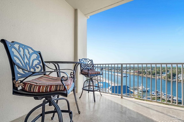 13928 River Rd Unit 904, Pensacola, FL 32507 - balcony with a water view