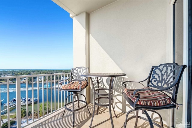 13928 River Rd Unit 904, Pensacola, FL 32507 - balcony featuring a water view