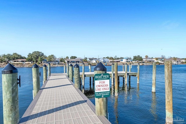 13928 River Rd Unit 904, Pensacola, FL 32507 - view of dock with a water view