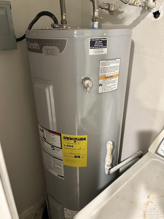 utilities with water heater