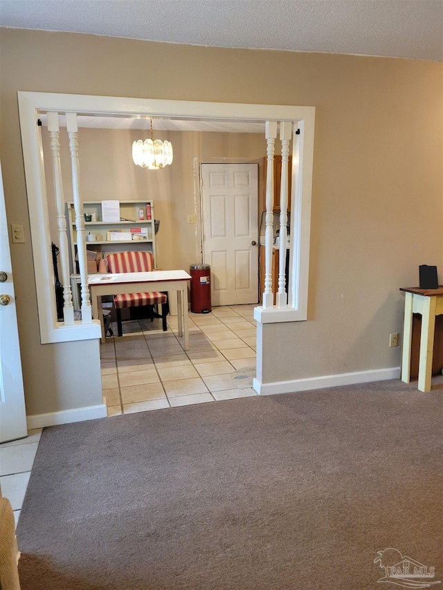 6017 Montgomery Ave, Pensacola, FL 32526 - interior space featuring tile patterned floors and baseboards