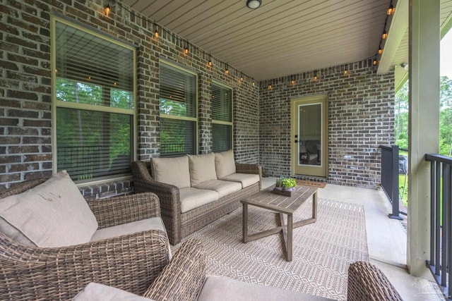 1567 Sawyers Ridge Cv, Cantonment, FL 32533 - view of patio / terrace with outdoor lounge area