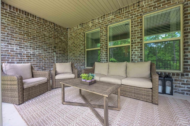 1567 Sawyers Ridge Cv, Cantonment, FL 32533 - view of patio / terrace featuring an outdoor living space