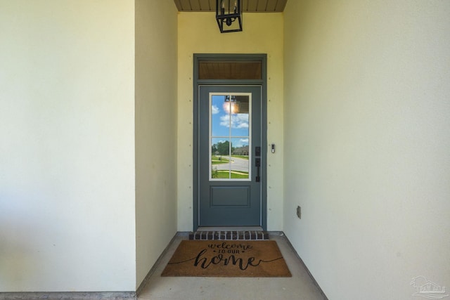 1567 Sawyers Ridge Cv, Cantonment, FL 32533 - entrance to property with stucco siding