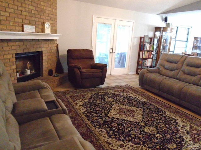 7067 Pine Blossom Rd, Milton, FL 32570 - living area with healthy amount of natural light and french doors