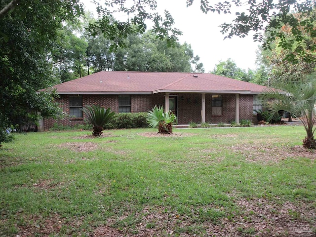5078 Babb Ln, Pace, FL 32571 - single story home featuring a front yard and brick siding
