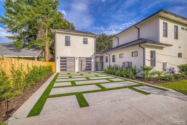 view of rear view of property