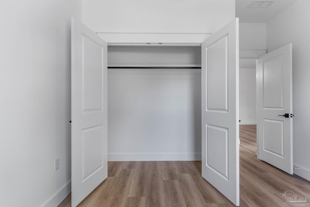 view of closet