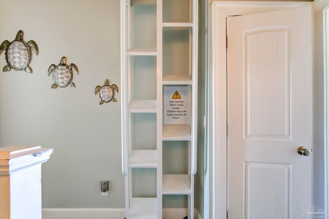 view of closet