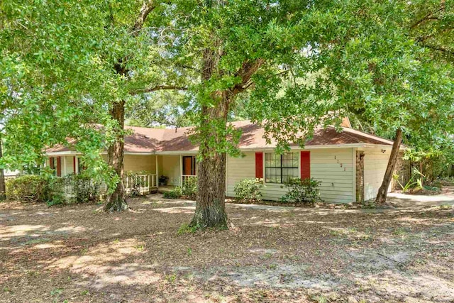 view of ranch-style house