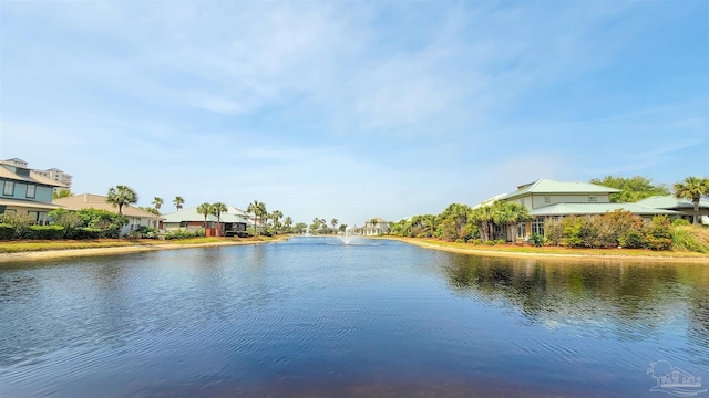 property view of water
