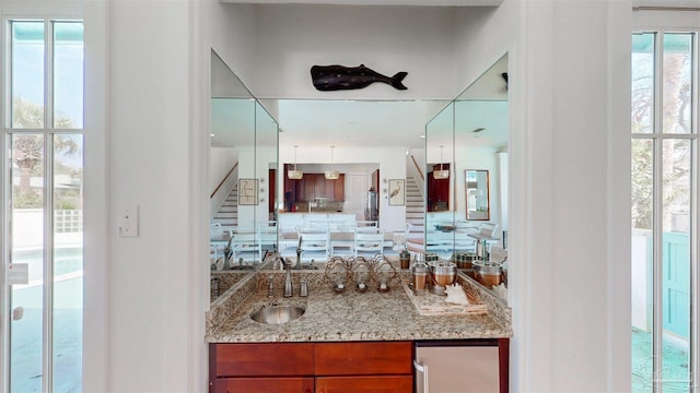 bathroom with a sink