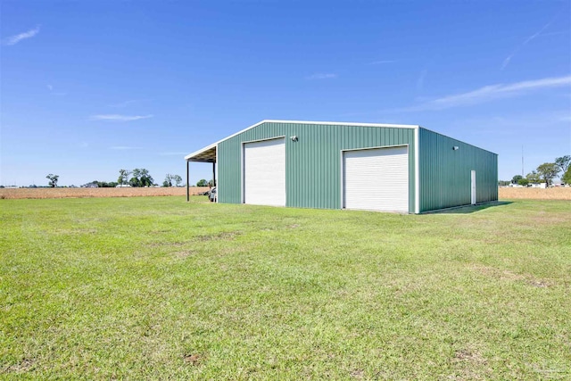 view of outbuilding featuring an outdoor structure