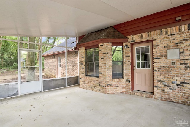 2821 Mandeville Ln, Pensacola, FL 32526 - view of unfurnished sunroom