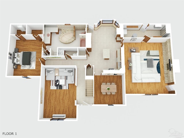 2821 Mandeville Ln, Pensacola, FL 32526 - room layout