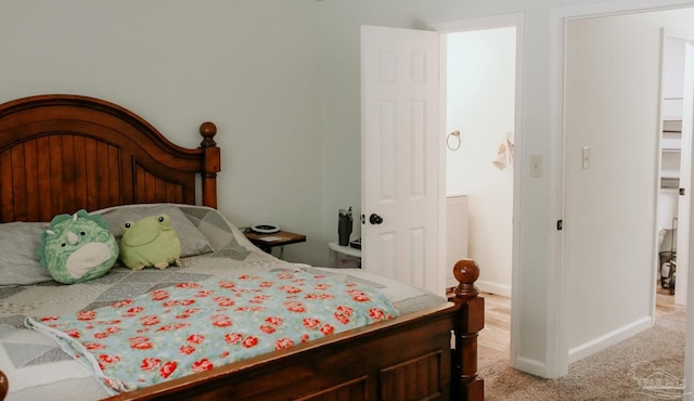 3125 Zepp Ln, Pace, FL 32571 - bedroom with baseboards and light carpet
