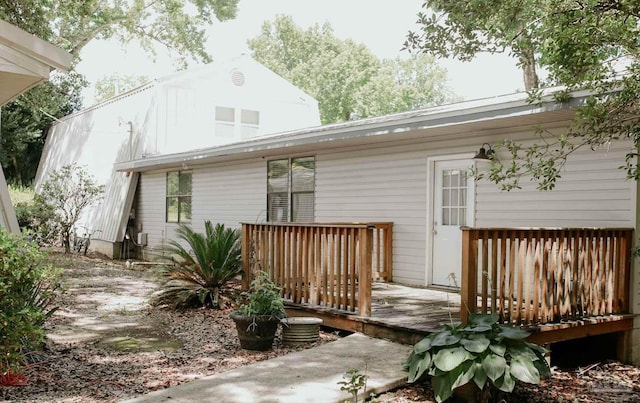 3125 Zepp Ln, Pace, FL 32571 - back of house featuring a deck