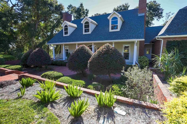 view of cape cod house