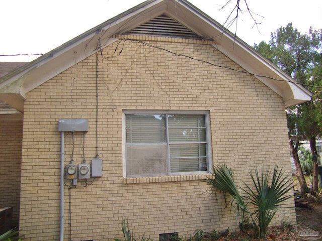 view of side of property