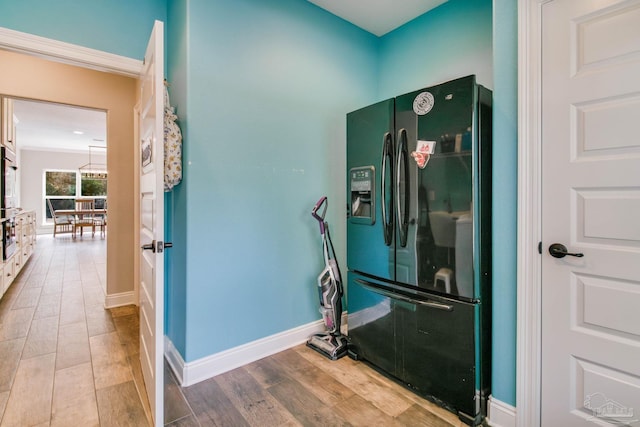 interior space featuring hardwood / wood-style flooring